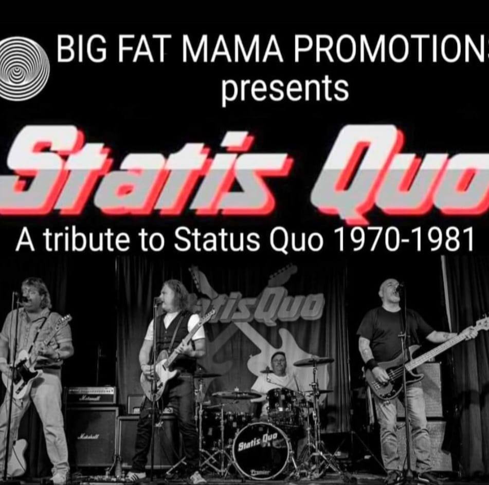 Statis Quo - A Tribute to Status Quo 1970-1981 Sun Nov 16th 2025 2pm-4pm