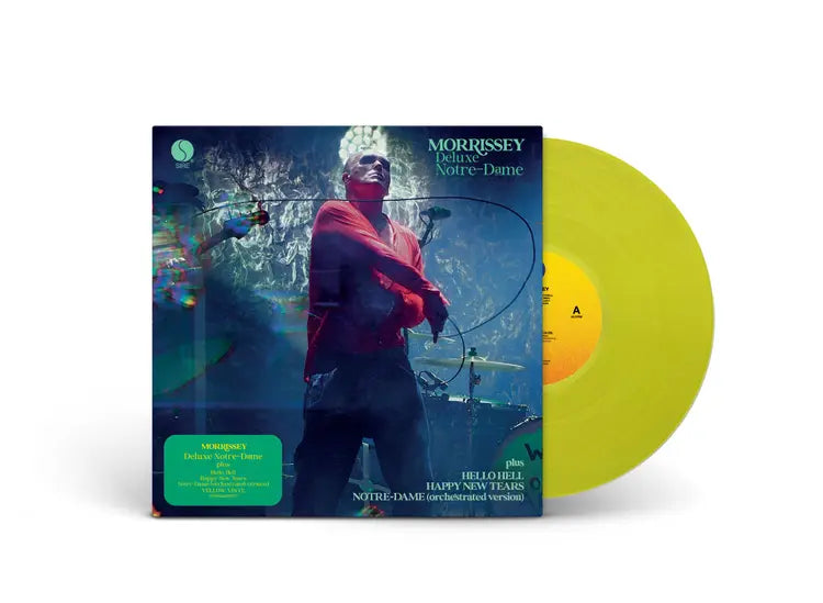 Morrissey - Deluxe Notre-Dame EP (released 26/6) yellow vinyl