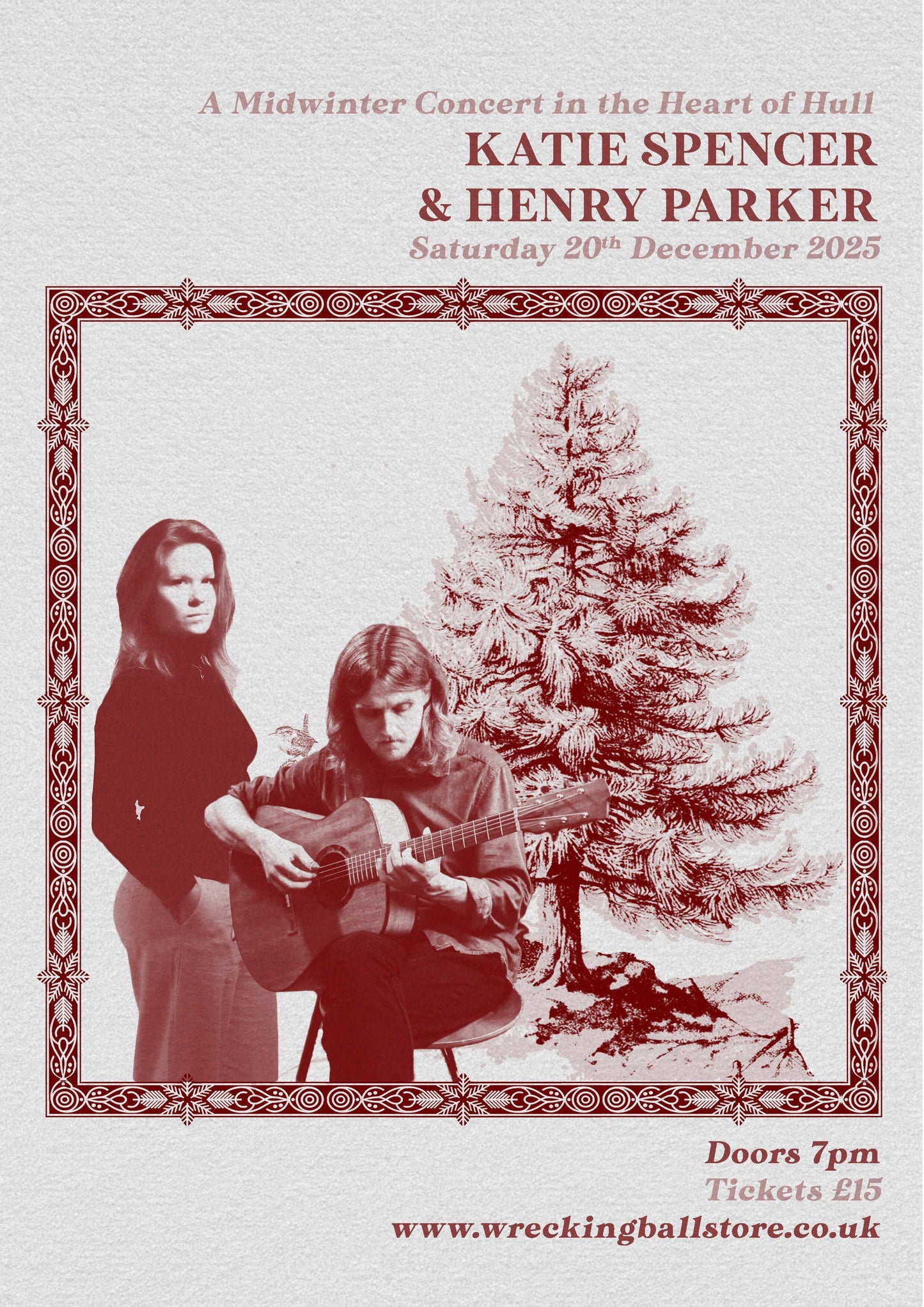 Katie Spencer & Henry Parker - Sat Dec 20th 2025 8pm-10pm