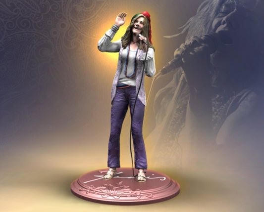 Janis Joplin Rock Iconz Statue