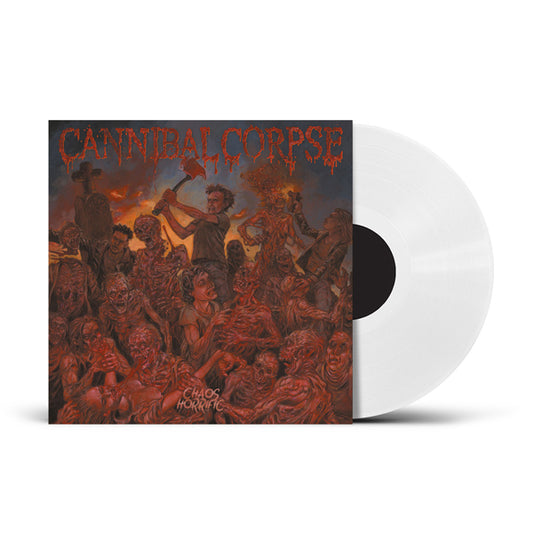 CANNIBAL CORPSE CHAOS HORRIFIC ( EXCLUSIVE WHITE VINYL)