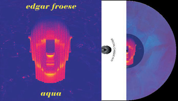 EDGAR FROESE - AQUA (MARBLE BLUE & WHITE VINYL)