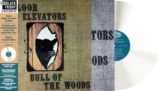 13TH FLOOR ELEVATORS - BULL OF THE WOODS (BLACK FRIDAY LTD.BLACK/WHITE VINYL)
