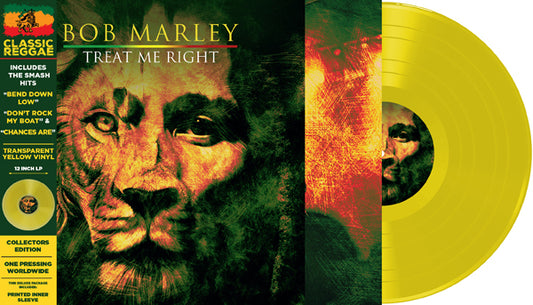 BOB MARLEY - TREAT ME RIGHT (YELLOW VINYL)