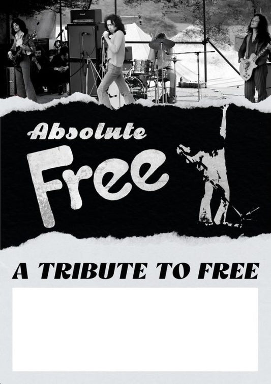 Absolute Free - Tribute To Free   Sun Aug 9th 2pm-4pm