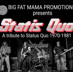Statis Quo - A Tribute to Status Quo 1970-1981  Sun March 29th 2026  2pm-4pm