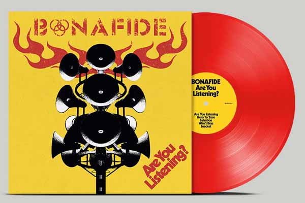 BONAFIDE -  ARE YOU LISTENING? (RED VINYL)