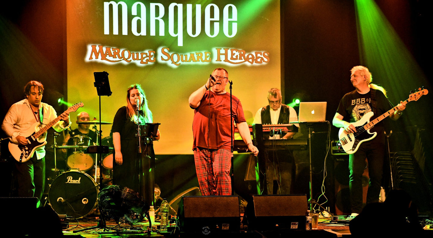 Marquee Square Heroes  - Marillion Tribute band Fri May 15th 2026 7-30pm-10pm