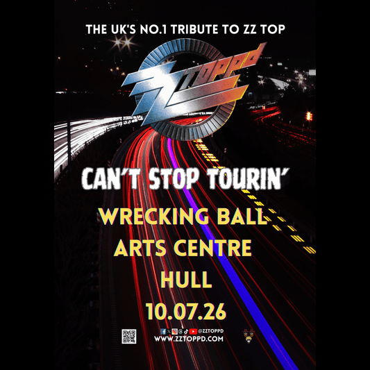 ZZ TOPPD  - ZZ TOP Tribute band     Fri July 10th 2026  8pm-10pm