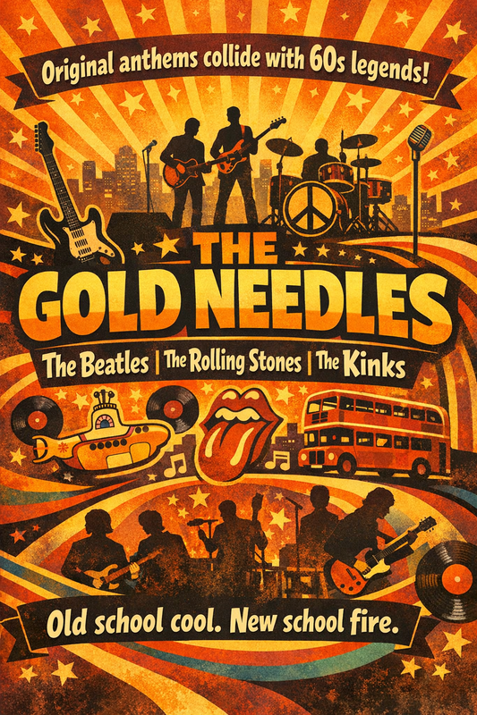The Gold Needles   -  Sun June 28th 2026 2pm-4pm