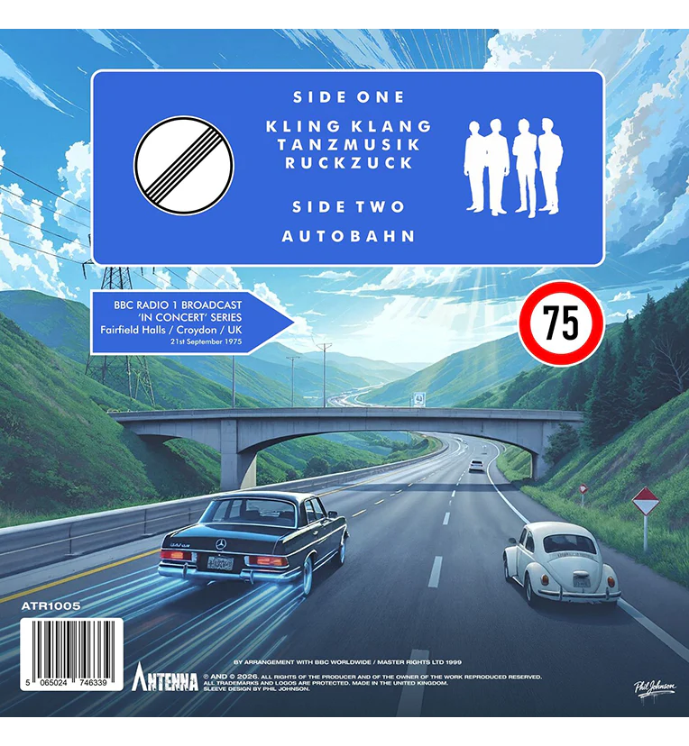 Kraftwerk -  75: Die Uberholspur   (Limited Edition 12-Inch Album on Dusk Blue Vinyl)