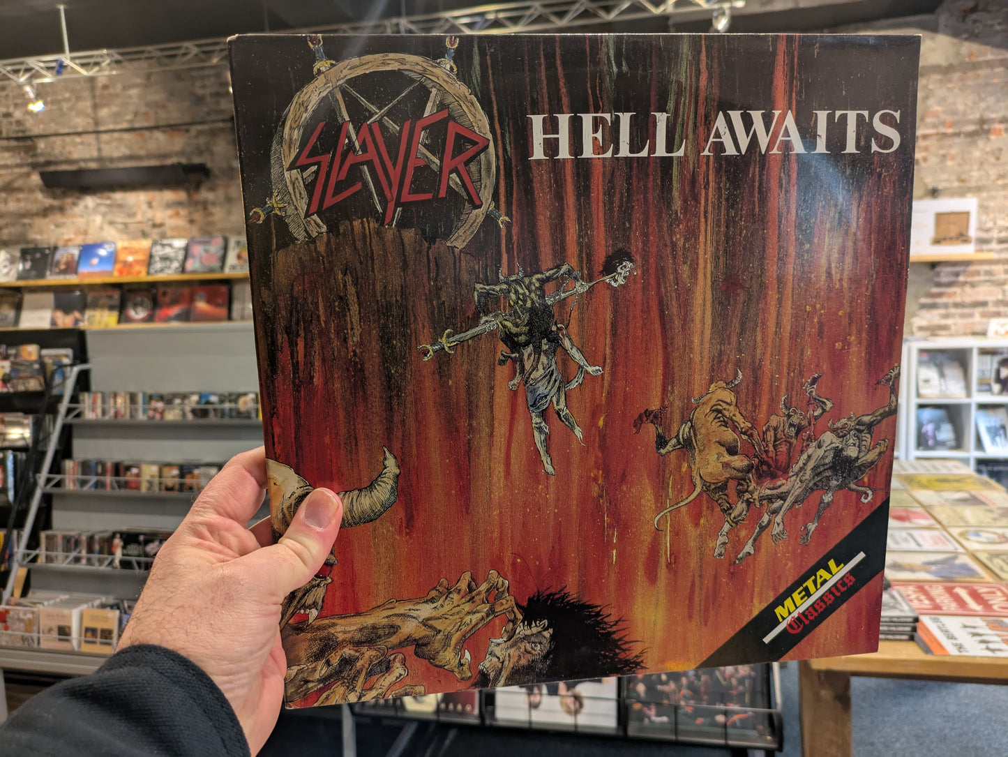 Slayer - Hell Awaits 2LP (1988) reissue