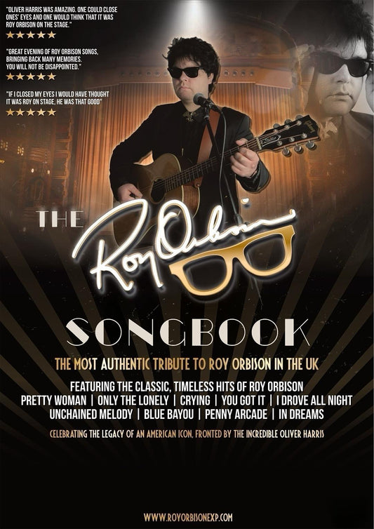 The Roy Orbison Songbook     Sat Feb 14th 2026  8pm-10pm